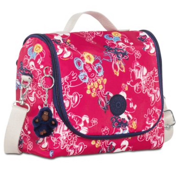 Kipling Bags Nwt Kipling Disney Minnie Mouse Kichirou Lunch Bag Poshmark